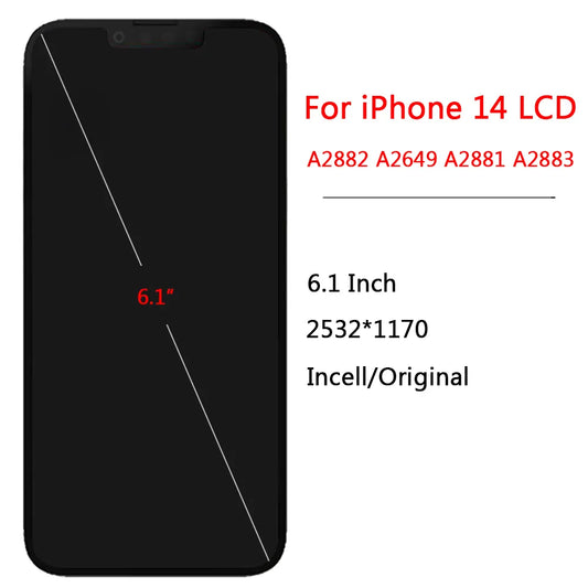 iPhone 14/14 Plus OLED Display Ersatz Incell