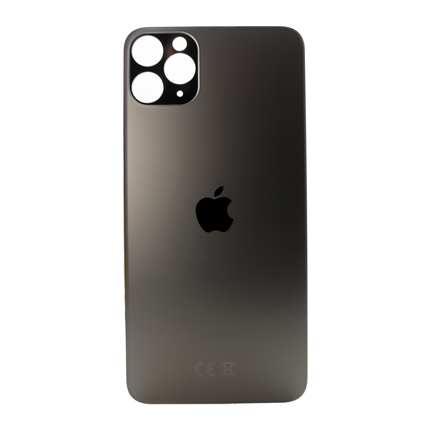 iphone 11 pro max backcover glas spacegrau schwarz