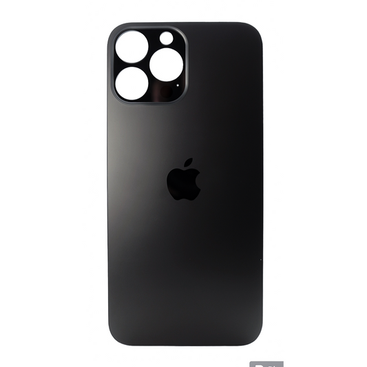 iphone 13 pro max backcover glas schwarz