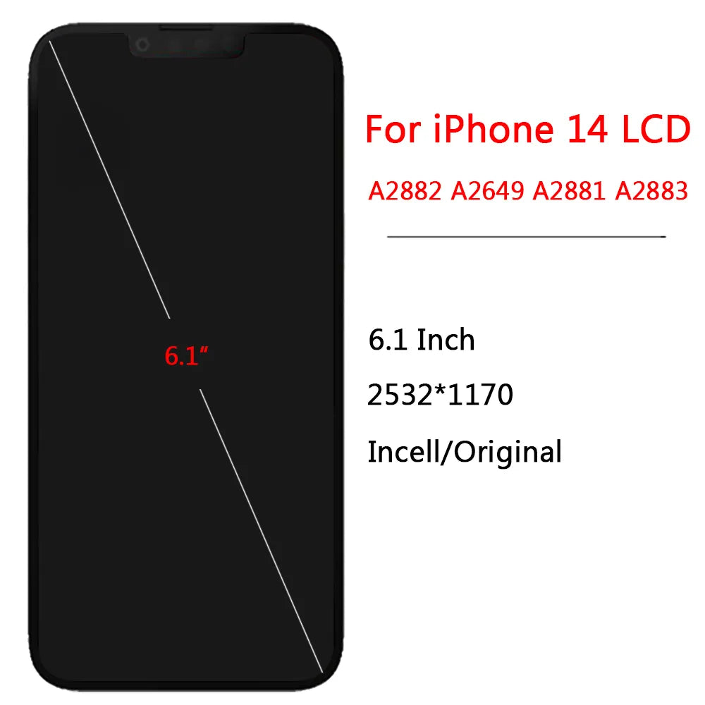 iPhone 14/14 Plus OLED Display Ersatz Incell